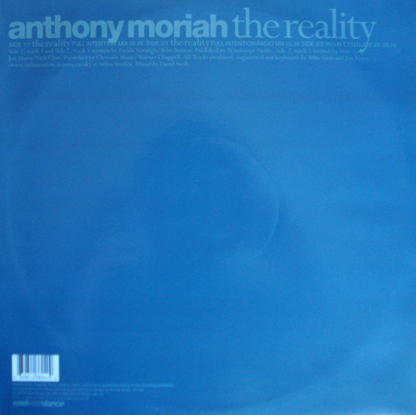 Anthony Moriah - The Reality | EastWestDance (EW175T) - 4