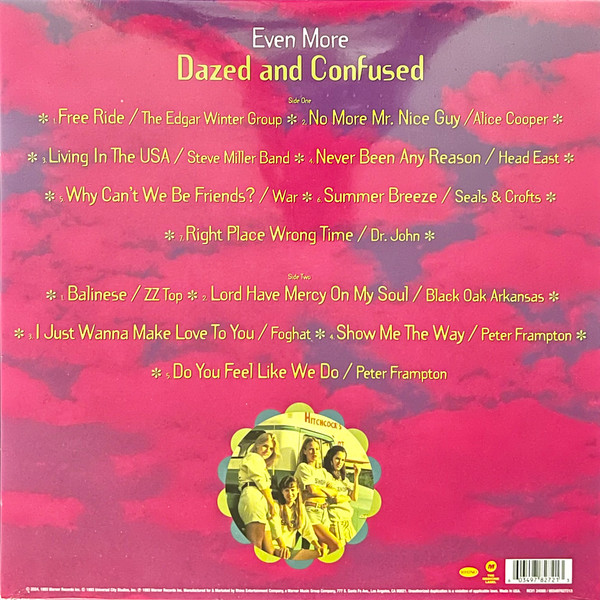 Various - Even More Dazed And Confused (Music From The Motion Picture) | Rhino Records (RCV1 24533 / 603497827213)