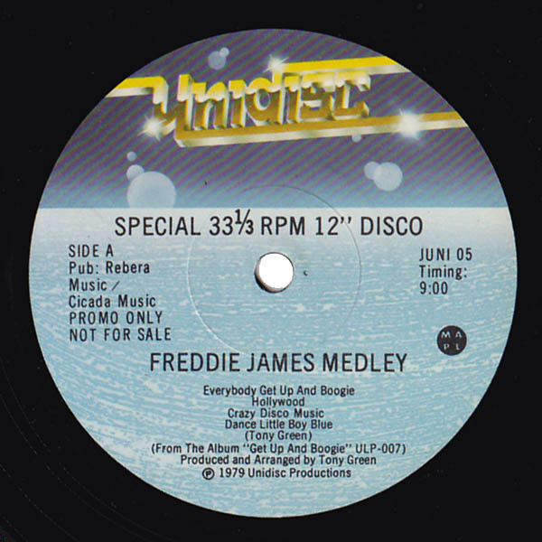Freddie James - Freddie James Medley / Hollywood | Unidisc (JUNI 05)