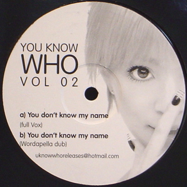 Alicia Keys - You Know Who Vol 02 | Not On Label (Alicia Keys) (GFB002)