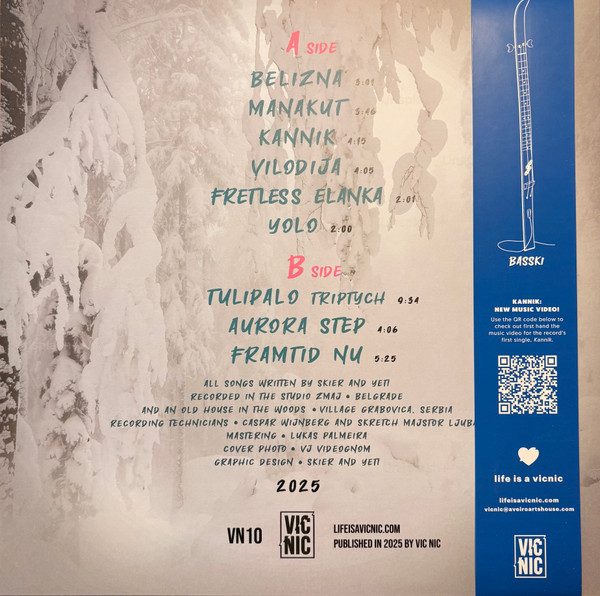 Skier And Yeti - Adventures in a Blizzard | VIC NIC (VN010) - 2