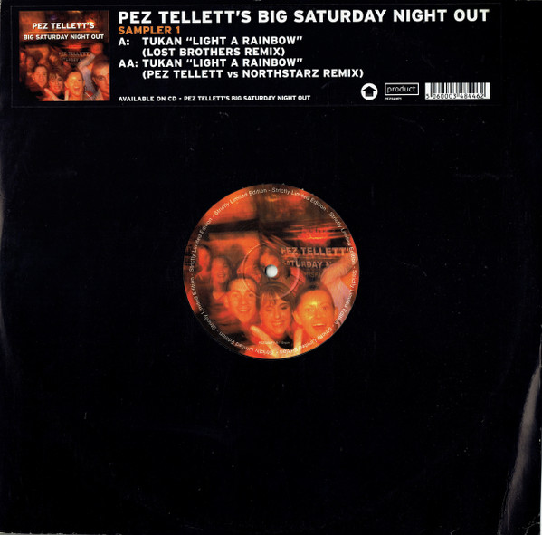 Tukan - Pez Tellett's Big Saturday Night Out (Sampler 1) | Incentive (PEZSAMP1)