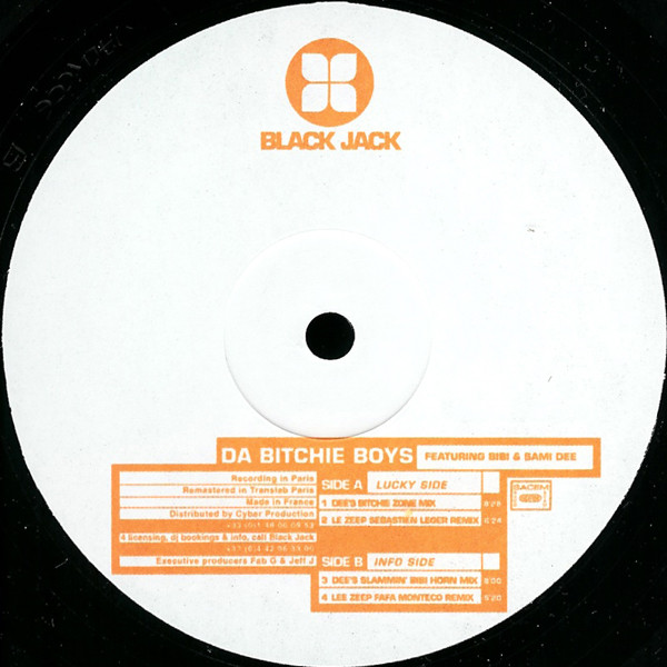 Bitchie Boys  &  Bibi  &  Sami Dee - Funky But Cheak EP | Black Jack (BLACKJACK 006) - 2