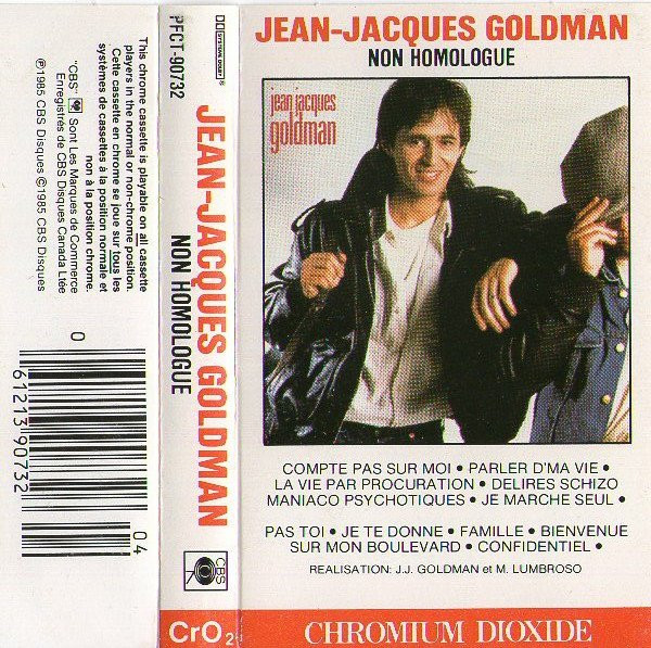 Jean-Jacques Goldman - Non Homologué | CBS (PFCT-90732)