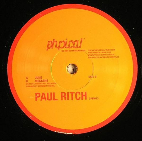 Paul Ritch - June | Get Physical Music (GPM073) Paul Ritch - June | Get Physical Music (GPM073)