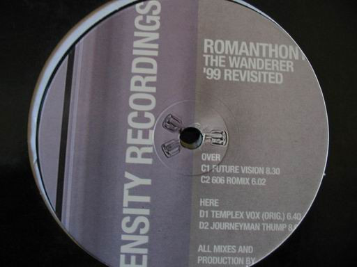 Romanthony - The Wanderer '99 Revisited | Density Recordings (DENSE.01) - main