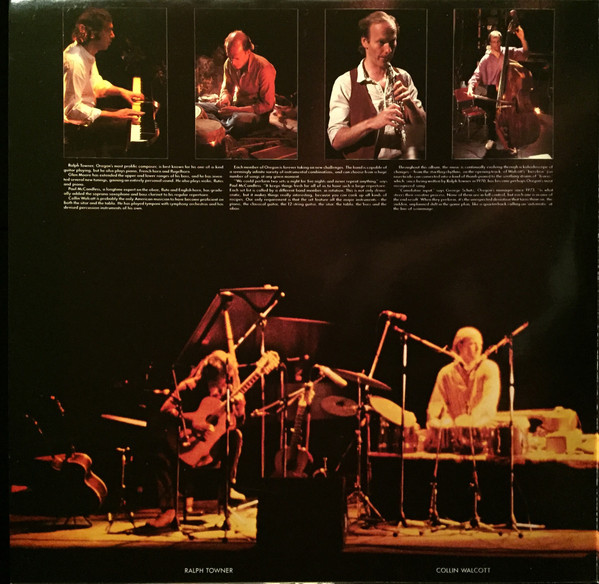 Oregon - In Performance | Elektra (ELK 62 028) - 3