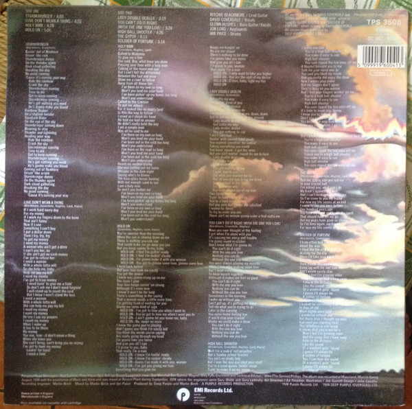Deep Purple - Stormbringer | Purple Records (TPS 3508) - 2 Deep Purple - Stormbringer | Purple Records (TPS 3508) - 2