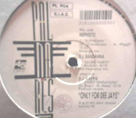 Various - Only For Dee Jays | Palmares Records (PL P04)