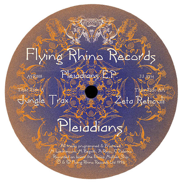 Pleiadians - Pleiadians E.P. | Flying Rhino Records (AFR008) - 3 Pleiadians - Pleiadians E.P. | Flying Rhino Records (AFR008) - 3