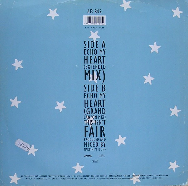 Lindy Layton - Echo My Heart | Arista (613 845) - 2