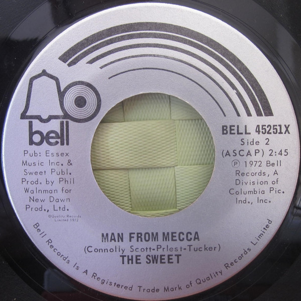 The Sweet - Little Willy | Bell Records (BELL 45251X) - 2