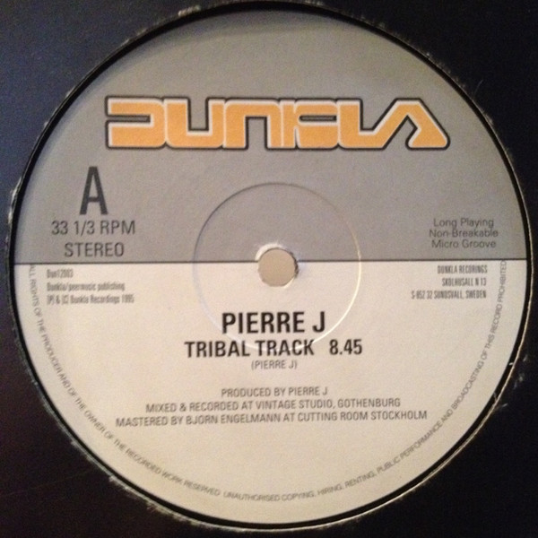 Pierre J - Tribal Track | Dunkla Quality Recordings (Dun12003)