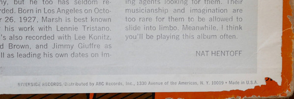 Joe Albany - The Legendary Jazz Pianist | Riverside Records (RS-3023) - 4 Joe Albany - The Legendary Jazz Pianist | Riverside Records (RS-3023) - 4