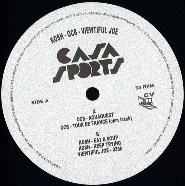 Kosh  &  OCB  &  Viewtiful Joe - Casa Sports Vol.1 | Casa Voyager (CSV01)