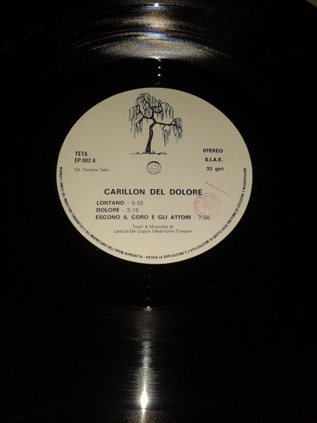 Carillon Del Dolore - Trasfigurazione | Tempio Tabu' Records (TETA EP 002) - 4