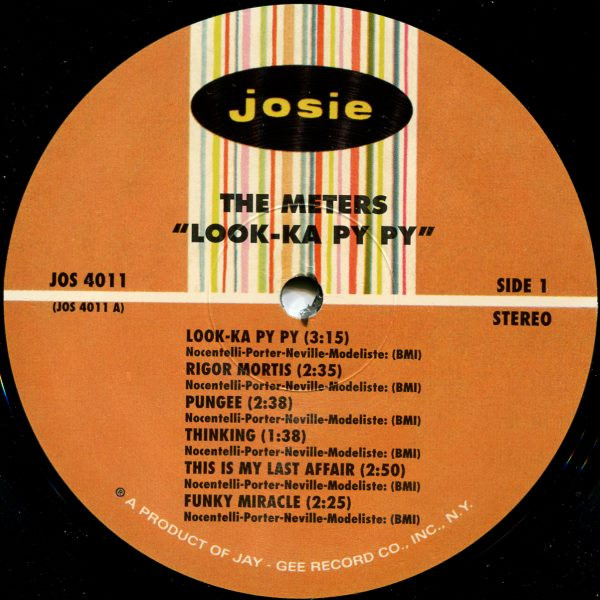 The Meters - Look-Ka Py Py | Josie (JOS 4011) - 3