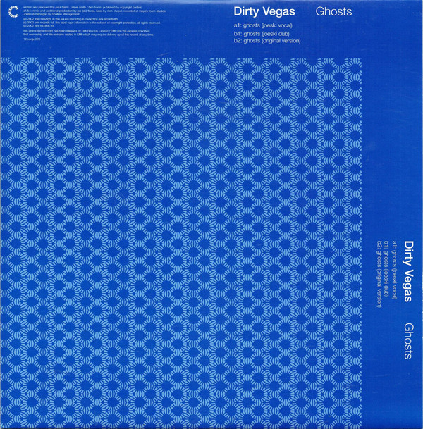 Dirty Vegas - Ghosts | Credence (12credjx 028) - 5
