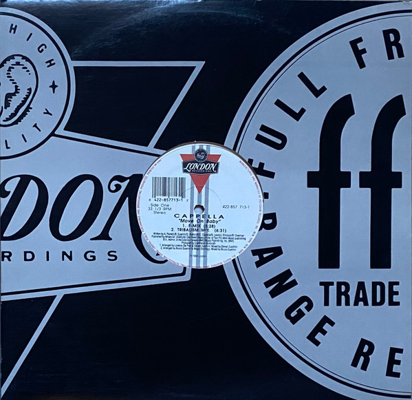 Cappella - Move On Baby | London Records (422-857 713-1) - 3