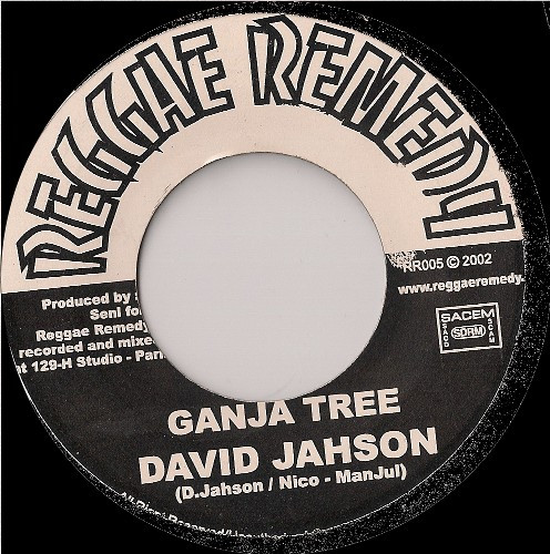 David Jahson - Ganja Tree | Reggae Remedy (RR005) - main
