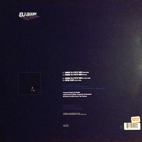 DJ Shadow - Midnight In A Perfect World | Mo Wax (MW057) - 2