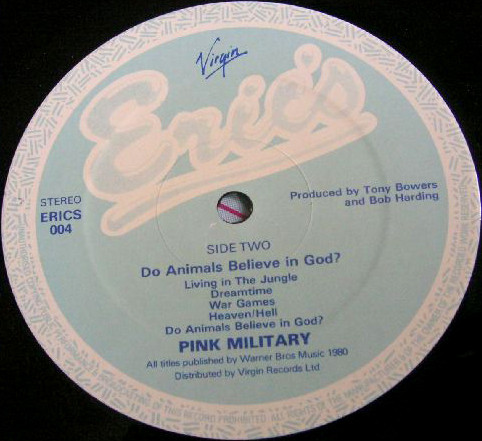Pink Military - Do Animals Believe In God? | Eric's (ERIC'S 004) - 3 Pink Military - Do Animals Believe In God? | Eric's (ERIC'S 004) - 3