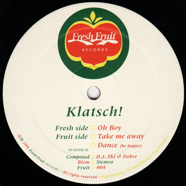 Klatsch! - Oh Boy | Fresh Fruit Records (Fruit 004)