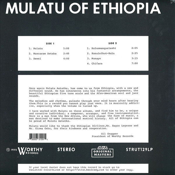 Mulatu Astatke - Mulatu Of Ethiopia | Strut (STRUT129LP) - 2 Mulatu Astatke - Mulatu Of Ethiopia | Strut (STRUT129LP) - 2
