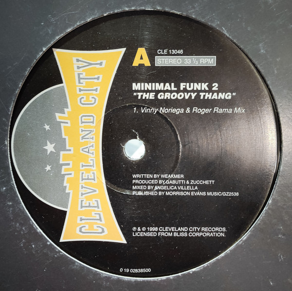 Minimal Funk - The Groovy Thang | Cleveland City (CLE 13046) - main Minimal Funk - The Groovy Thang | Cleveland City (CLE 13046) - main