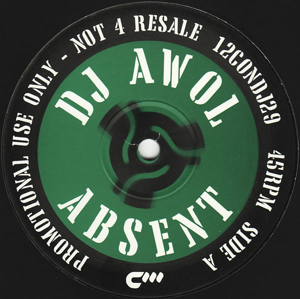 DJ AWOL - Absent | Concept Music (12CONDJ 29)