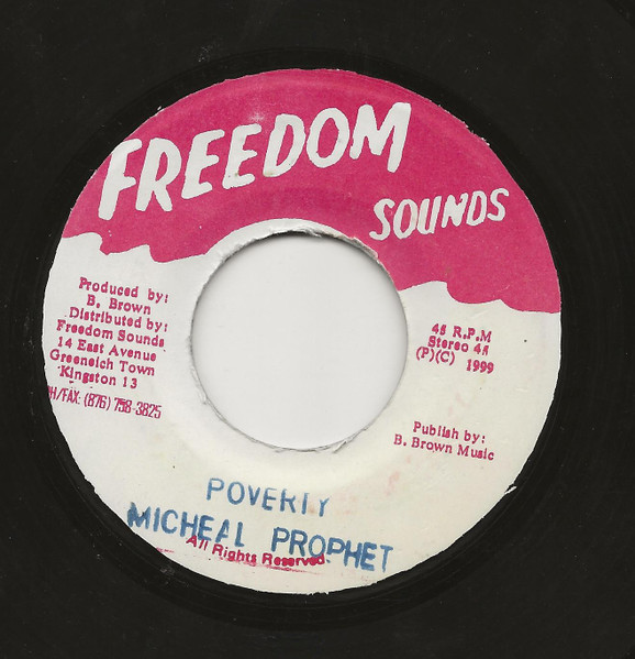 Michael Prophet - Poverty | Freedom Sounds (none)