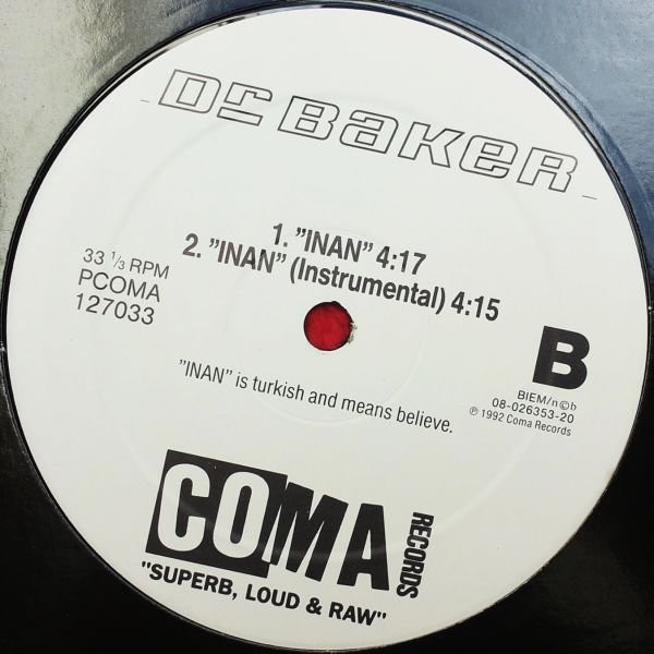 Dr. Baker - Inan | Coma Records (PCOMA 127033) - 2