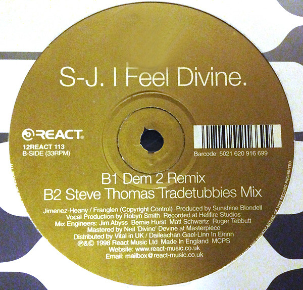 S-J - I Feel Divine | React (12REACT 113) - 3