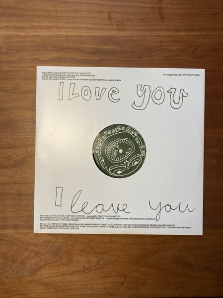 Dino Brandao - I Love You, I Leave You | Two Gentlemen Records (TWOGTL 136-LP) - 4