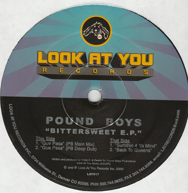 Pound Boys - Bittersweet E.P. | Look At You Records (LAY017) - 2