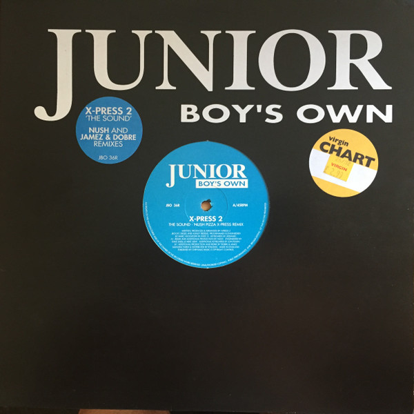 X-Press 2 - The Sound (Remixes) | Junior Boy's Own (JBO 36R)