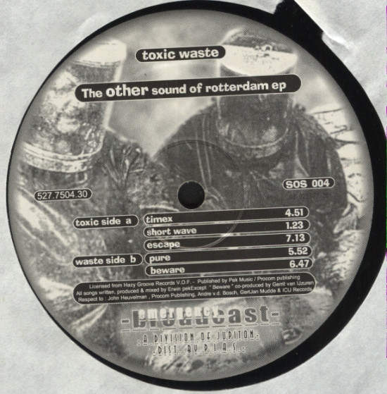 Toxic Waste - The Other Sound Of Rotterdam EP | Emergency Broadcast (SOS 004) - main