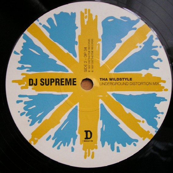 Adeva / DJ Supreme - Tha Wildstyle / Don't Think About It | Distinct'ive Records (DP 34) - 2