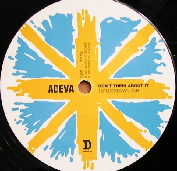 Adeva / DJ Supreme - Tha Wildstyle / Don't Think About It | Distinct'ive Records (DP 34) - main