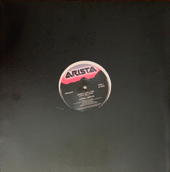 Alison Limerick - Where Love Lives | Arista (PR65025P) - 3 Alison Limerick - Where Love Lives | Arista (PR65025P) - 3