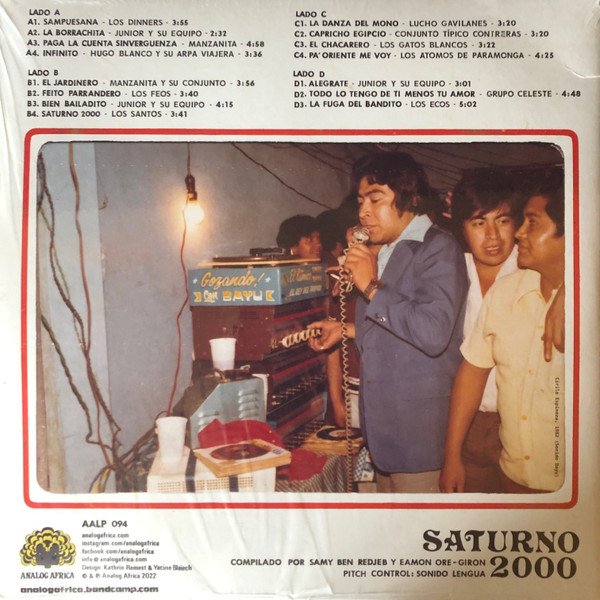 Various - Saturno 2000 - La Rebajada De Los Sonideros 1962​-​1983 | Analog Africa (AALP 094) - 2