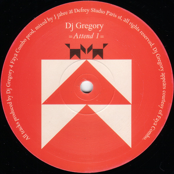 DJ Gregory - Attend | Kitsuné Music (KITSUNÉ MUSIC 003) - 3 DJ Gregory - Attend | Kitsuné Music (KITSUNÉ MUSIC 003) - 3