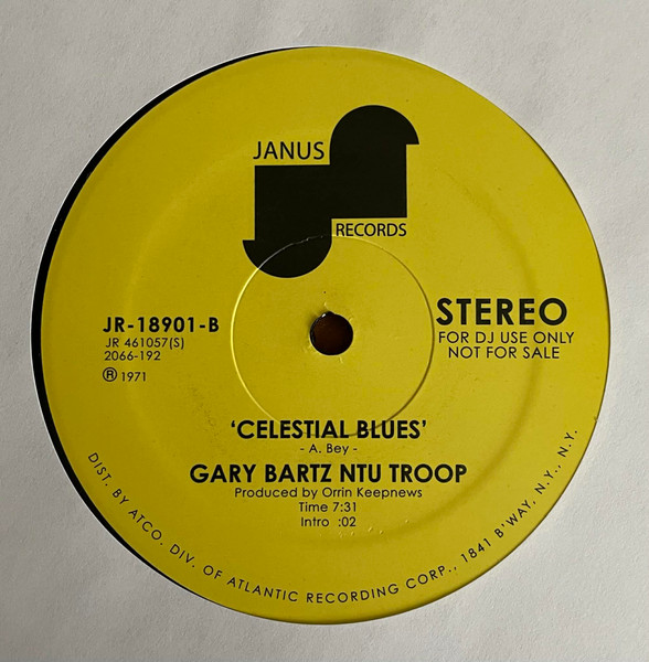 Andy Bey , Gary Bartz NTU Troop - Celestial Blues | Janus Records (JR-18901) - 2