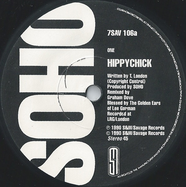 Soho - Hippychick | S And M (7SAV 106) - 3