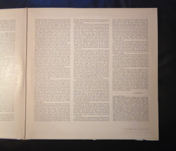 Sonny Stitt - Genesis | Prestige (HB 6074) - 3 Sonny Stitt - Genesis | Prestige (HB 6074) - 3