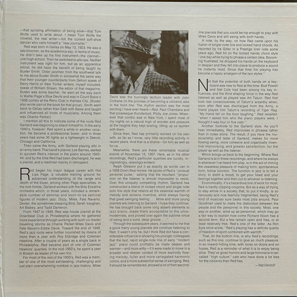 The Red Garland Quintet Featuring John Coltrane And Donald Byrd - Jazz Junction | Prestige (PR 24023) - 3 The Red Garland Quintet Featuring John Coltrane And Donald Byrd - Jazz Junction | Prestige (PR 24023) - 3