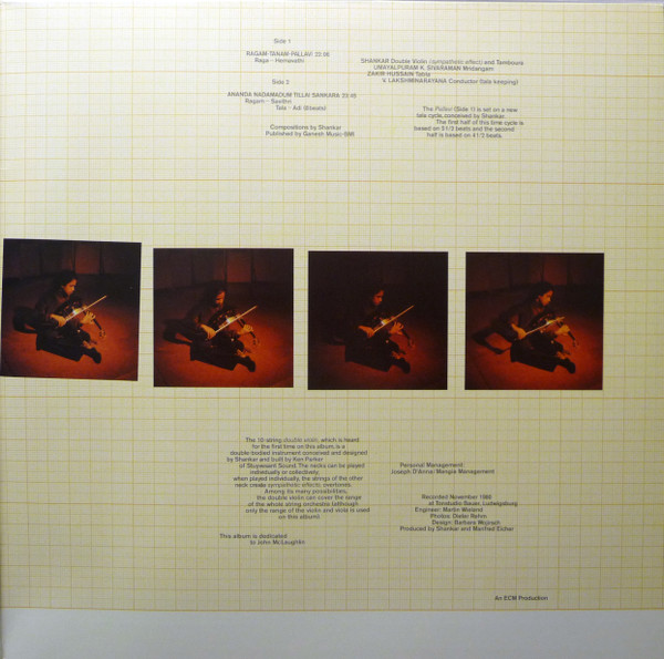 Shankar - Who's To Know | ECM Records (ECM 1195) - 3