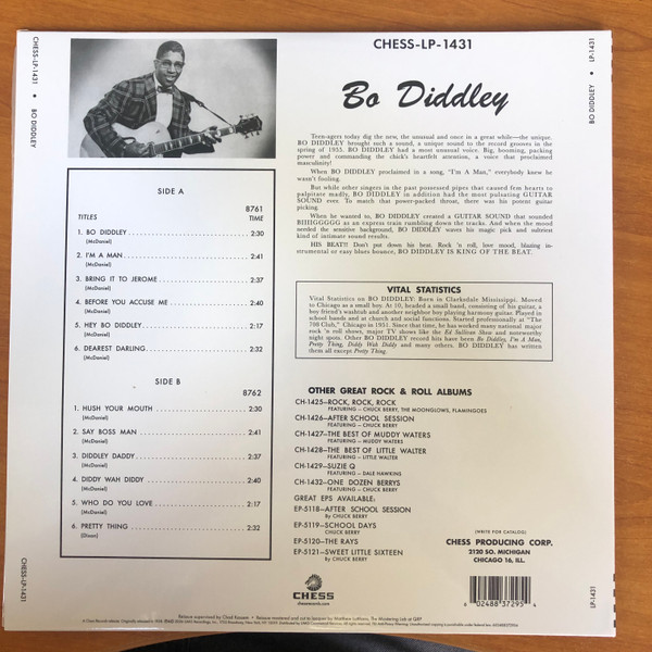 Bo Diddley - Bo Diddley | Chess (LP 1431) - 2