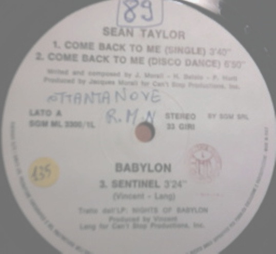 Various - Untitled | SGM (SGM ML 3300/1L) - 2 Various - Untitled | SGM (SGM ML 3300/1L) - 2