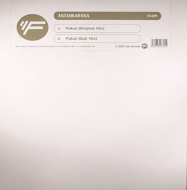 Antahkarana - Pakal | Fade Records (FD-029) - main